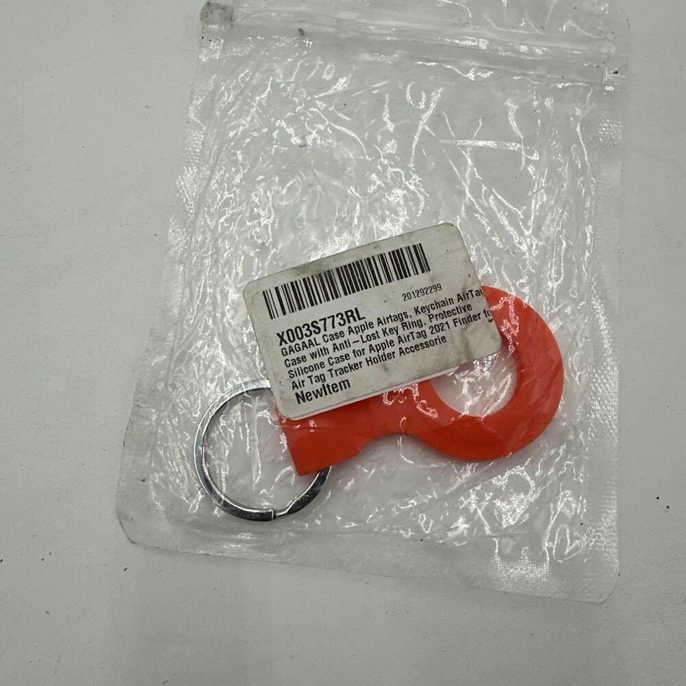 For Apple Airtag Case Cover Anti-lost Keychain Ring Protective Hard Shell